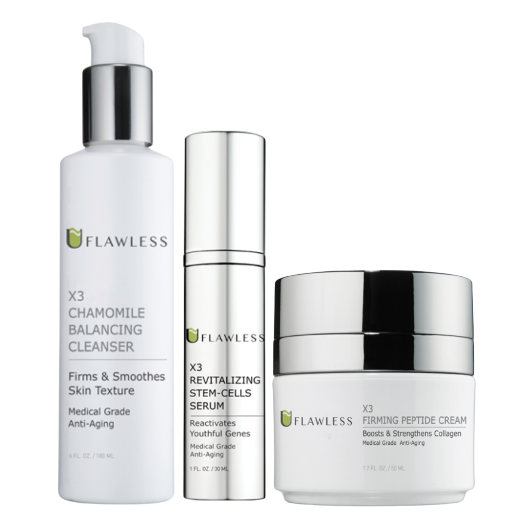 X3 Anti-Aging Routine