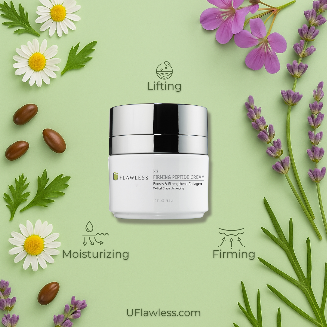 X3 Firming Peptide Cream | Sensitive Skin Care